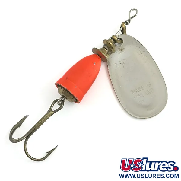 Blue Fox Super Vibrax 3 UV Lippa, Hopea, 8g, UV-Hehkuva, #5928