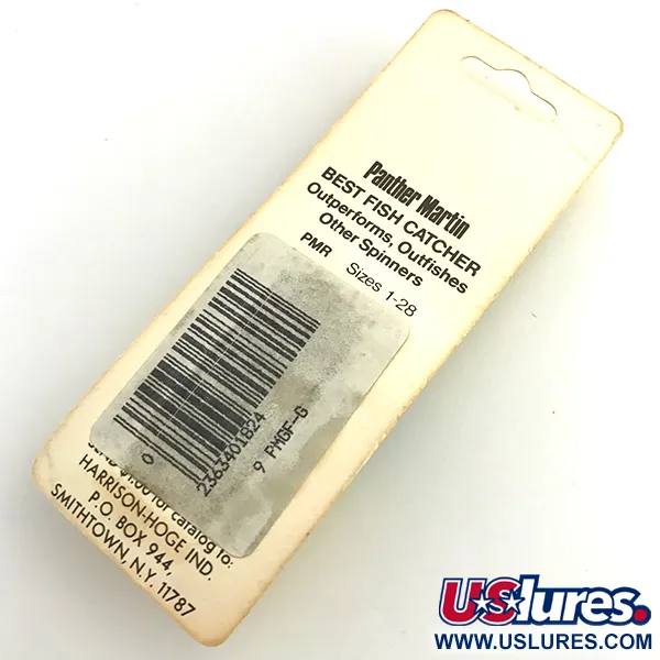 Panther Martin 9 Lippa, Kulta, 9g, Kovera lehti, #5918