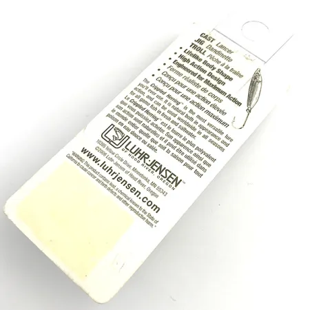 Luhr Jensen Crippled Herring Viehe, Hopea / Sininen, 21g, #5920