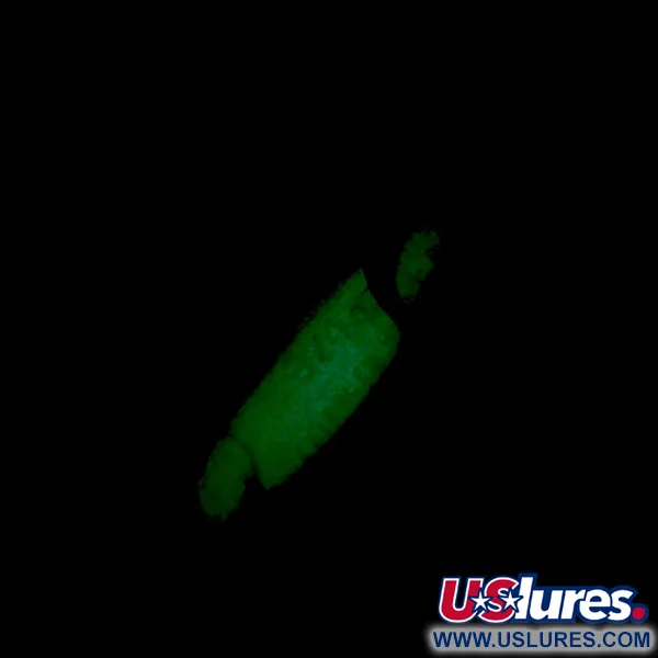 Luhr Jensen Crippled Herring Lusikka, Valkoinen/Vihreä UV Glow, 21g, #5921