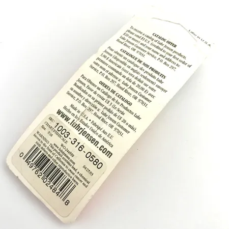 Luhr Jensen Krocodile UV Lusikka, Yellow, 7g, UV-viimeistely, #5922