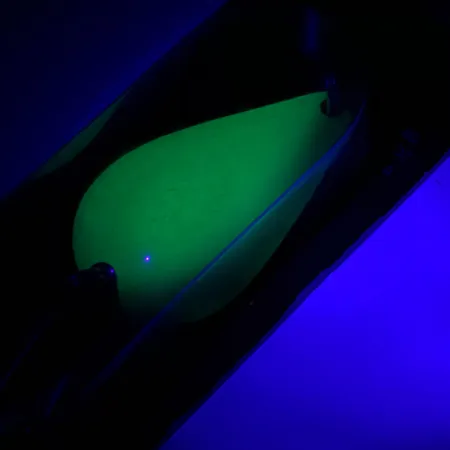 Acme K.O. Wobbler UV Lusikka, Keltainen/Vihreä/Nikkeli, 21g, #5923