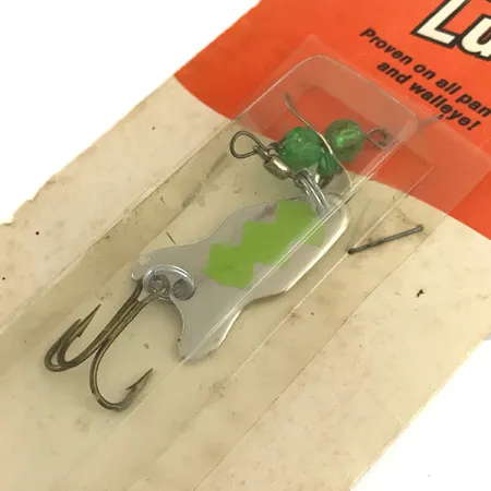 Brad’s FISHERMAN'S LUCK UV Lusikka, Nikkeli/Vihreä, 7g, UV, #5925