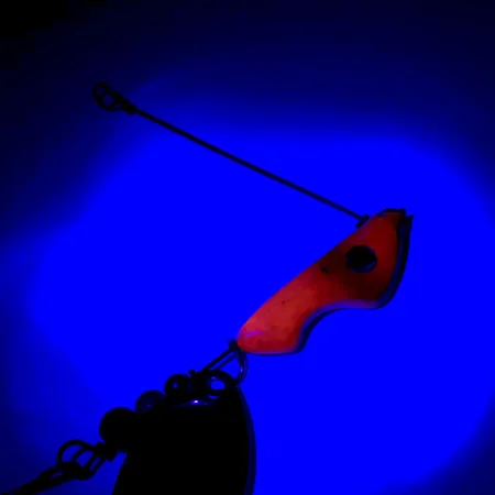 Erie Dearie Walleye Killer Lippa, Nikkeli / Punainen, 14g, UV, #5932