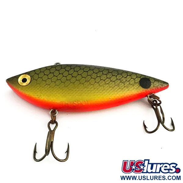 Cotton Cordell TH Spot UV Lipless Crankbait, Vihreä/Oranssi, 14g, UV, #5935