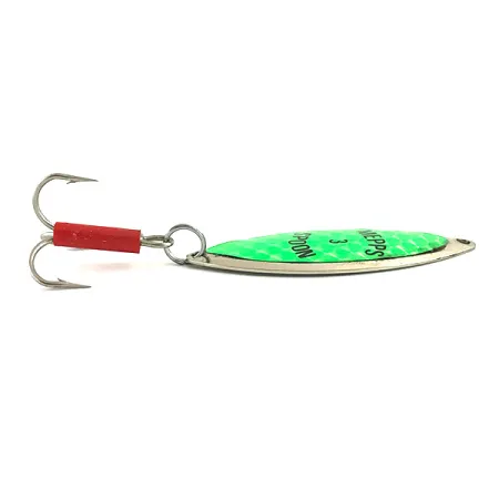 Mepps Spoon 3 Lusikkauistin, Nickel / Green UV, 13g, UV-väri, #5936