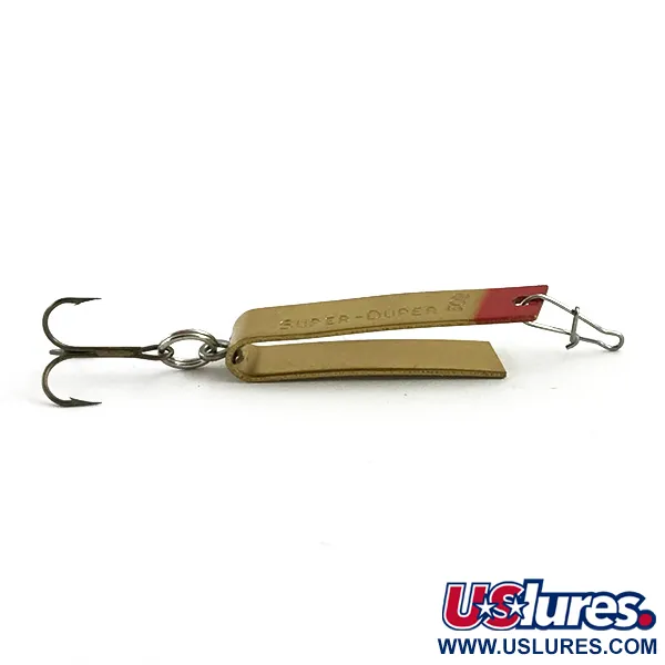 South Bend Super-Duper 502 Lusikka, Kulta/Punainen, 2,5g, Klassikko, #5952