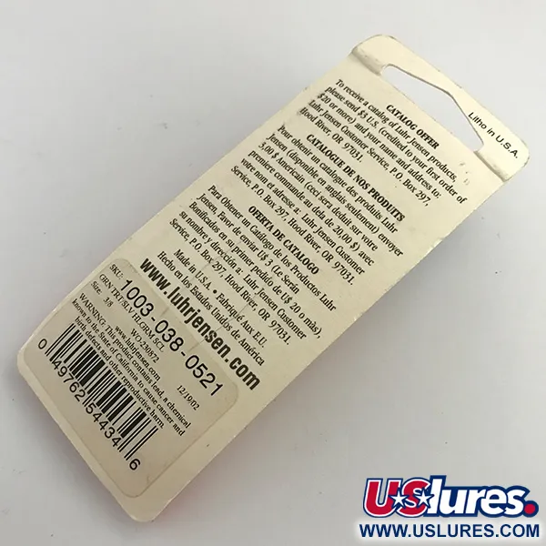 Luhr Jensen Krocodile Die #3 UV Lusikka, Kirjolohi, 10g, #5958