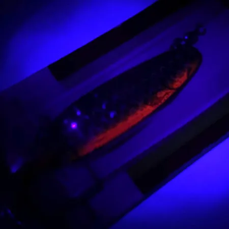 Luhr Jensen Krocodile Die #3 UV Lusikka, Kirjolohi, 10g, #5958