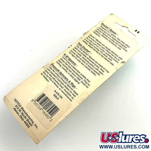 Prescott Spinner Little Doctor 275 Lusikka, Kupari, 21g, #5959