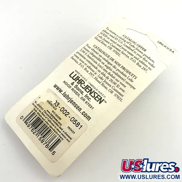 Luhr Jensen Loco 2 Lusikkauistin, Helmiäisvalkoinen, 7g, #5974