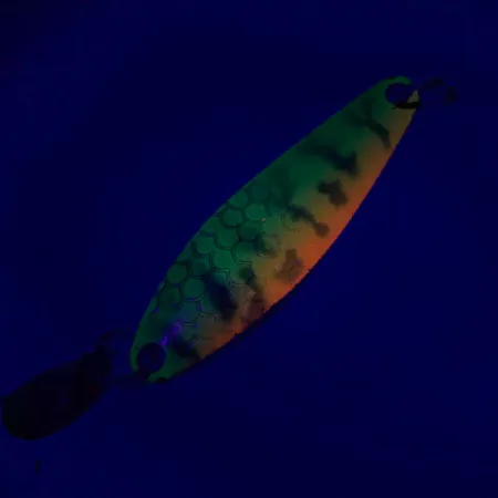 Luhr Jensen Needlefish 2 Lusikka, Fire Tiger, 2.66g, Lippa, #5975