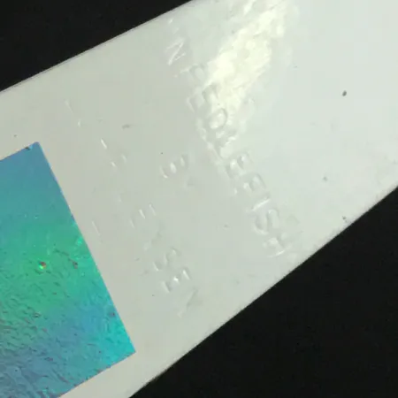 Luhr Jensen Needlefish Uistelulusikka, Valkoinen/Punainen/Vihreä, #5977