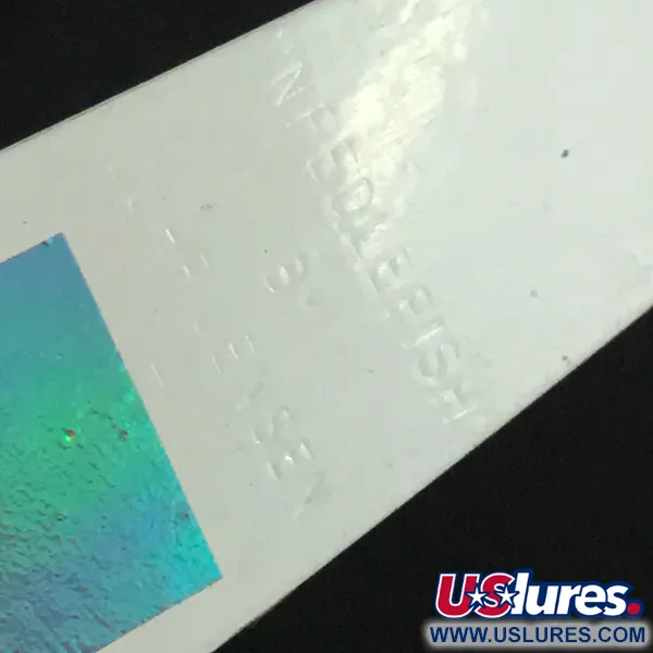 Luhr Jensen Needlefish Uistelulusikka, Valkoinen/Punainen/Vihreä, #5977