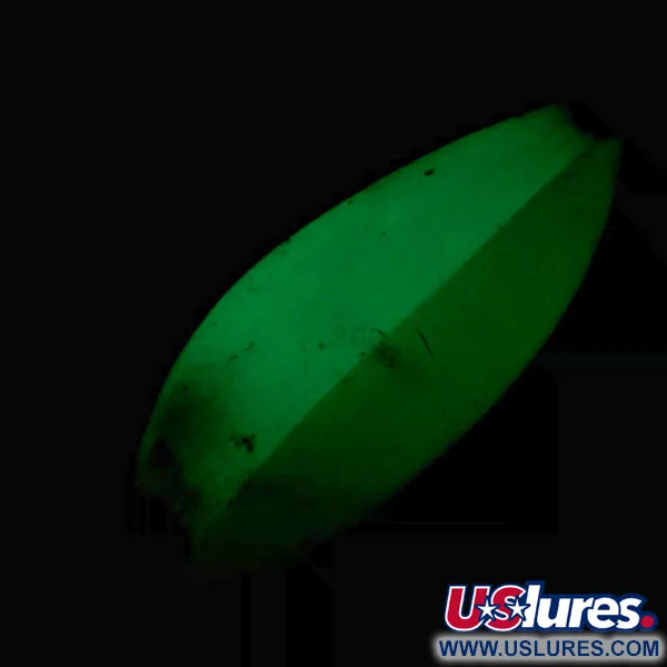 Seneca Little Cleo (Hula Girl) Glow Lusikka, Valkoinen/Vihreä, 21g, #5999