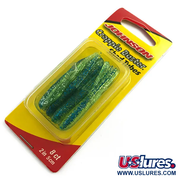 Johnson Crappie Buster Shad Tubes UV jigi