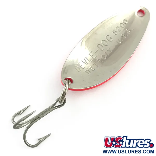 Eppinger Dardevle Devle Dog 5200 UV Lusikka, Puna/Musta, 7g, #6028