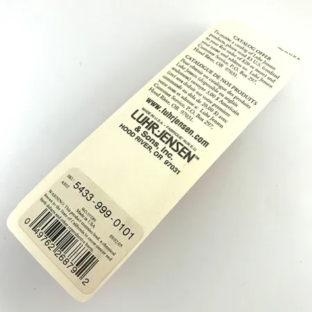 Luhr Jensen Hot Shot 40 Vaappu, Caramel Red, 7g, Syvännelevy, #6042