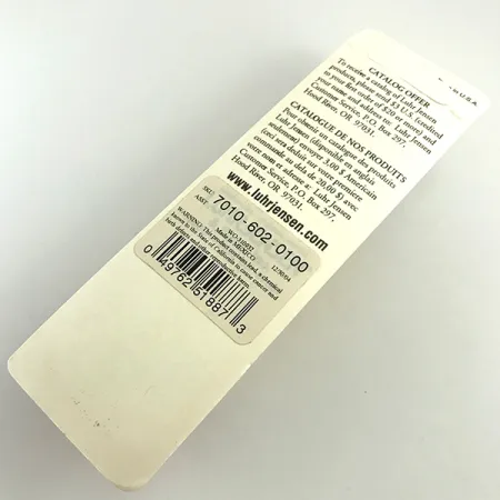 Luhr Jensen P.J.POP, 17g, Helmiäinen / Punainen, käsintehty poppari #7158