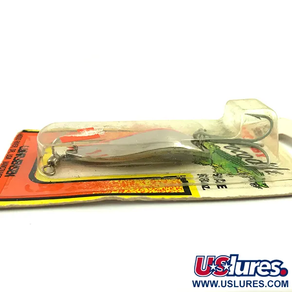 Krocodile Stubby Luhr Jensen Lusikka, Red / Nickel, 18g, Vintage, #6053