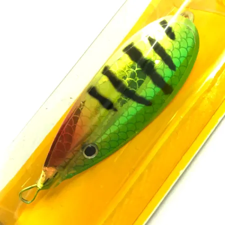 Johnson Weedless Silver Minnow Lusikka, Fire Tiger/Nikkeli, 14g, #6308
