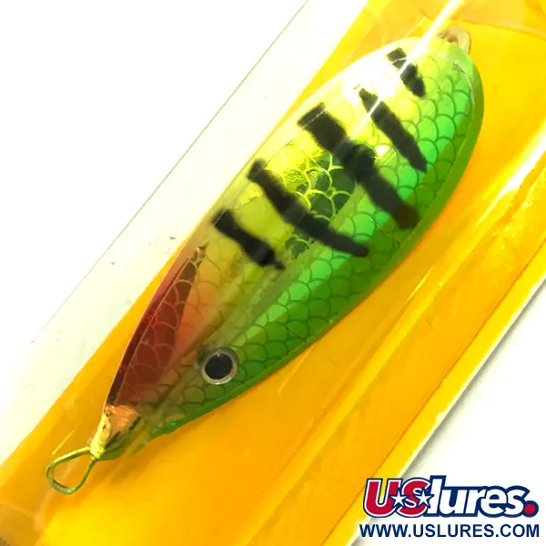 Johnson Weedless Silver Minnow Lusikka, Fire Tiger/Nikkeli, 14g, #6308