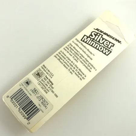 Johnson Weedless Silver Minnow Lusikka, Fire Tiger/Nikkeli, 14g, #6308