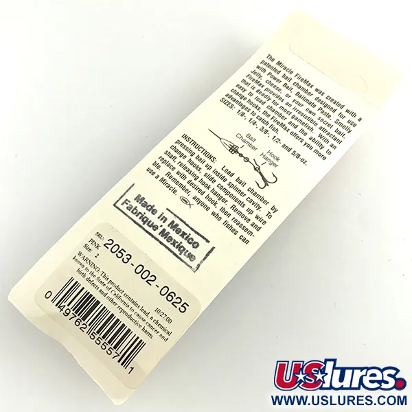 Luhr Jensen Fire Max Miracle 2 Lippa, Nickel / Pink, 7g, Kammio, #6253