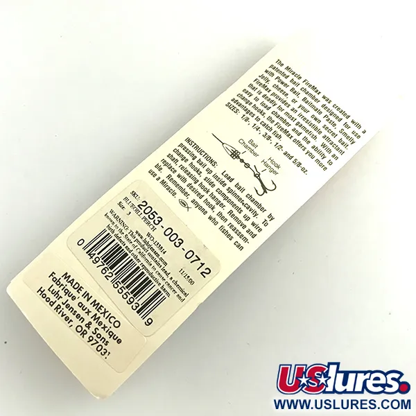 Luhr Jensen Fire Max Miracle 2 Lippauistin, Kulta, 7g, Kammio, #6083