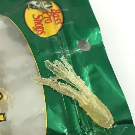 Bass Pro Shops Squermin' Squirts Tube, Valkoinen Glow, 3.5cm, Glow, #6094