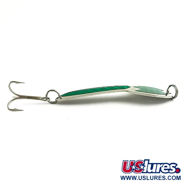 Glen Evans Loco 4 Lusikka, Nikkeli / Vihreä, 23g, Vintage, #6110