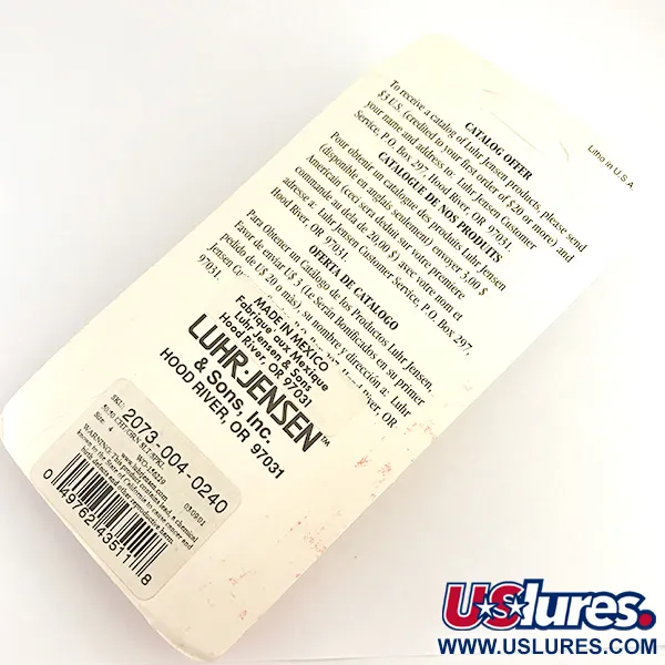 Luhr Jensen TEE Spoon UV Lusikkauistin, Vihreä/Fluo Keltainen, 14g, UV, #6128