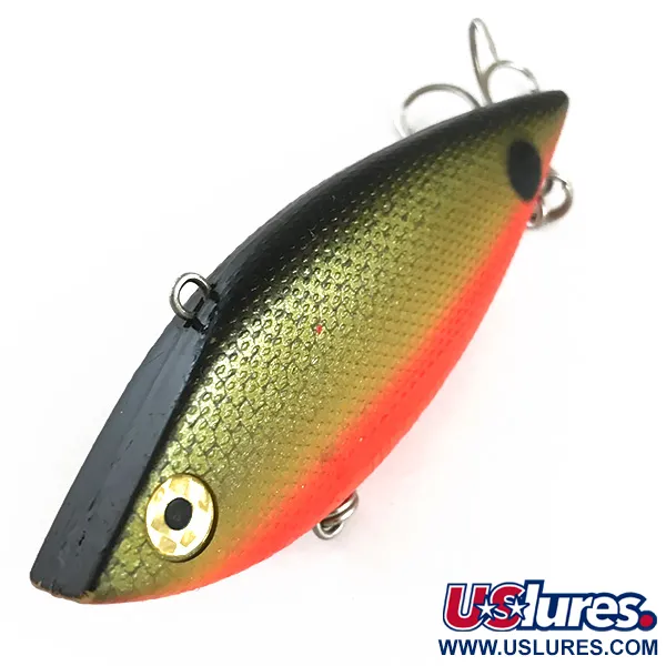 Cotton Cordell Lipless TH Värinäviehe, Vihreä/Oranssi, 14g, Kulta, #6150