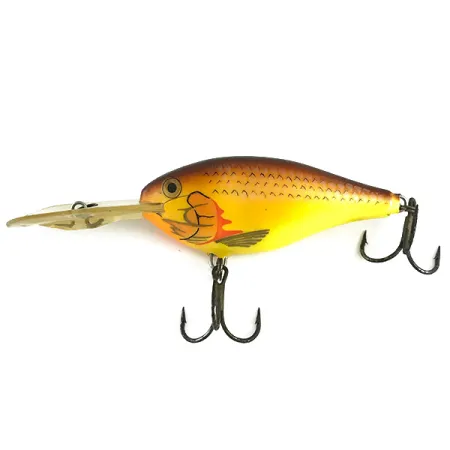 Rapala Risto Rap Vaappu, Yellow / Brown, 16g, Syvännevaappu, #6163