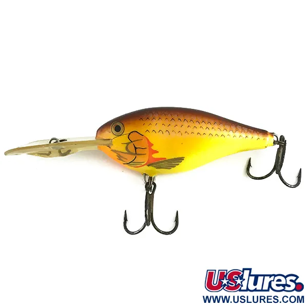Rapala Risto Rap Vaappu, Yellow / Brown, 16g, Syvännevaappu, #6163