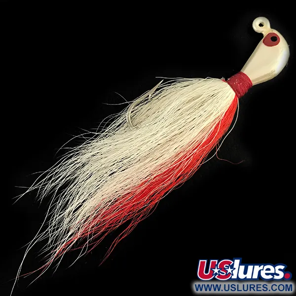 Northland Sting'r Bucktail Jig, Valko-punainen, 14g, Bucktail, #6177
