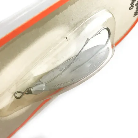 Weedless Johnson Silver Minnow Lusikka, Vihreä/Oranssi/Nikkeli, #6193