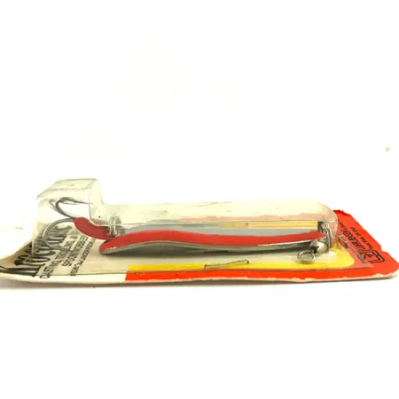 Luhr Jensen Krocodile Die #4 UV Lusikka, Nikkeli/Punainen, 14g, UV, #6195