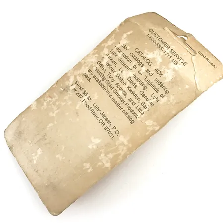 Luhr Jensen Krocodile Stubby Lusikka, Valkoinen/Sininen, 24g, #6197