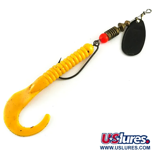 Mepps Black Fury Combo Killer 2 Lippa, Musta/Keltainen, 6.5g, #6218