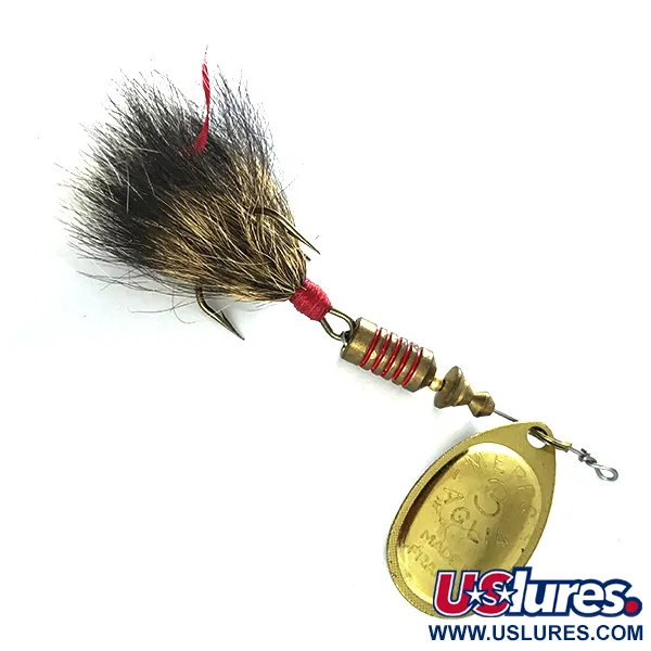 Mepps Aglia 3 Dressed - squirrel tail Lippa, Kulta, 7.3g, #6227
