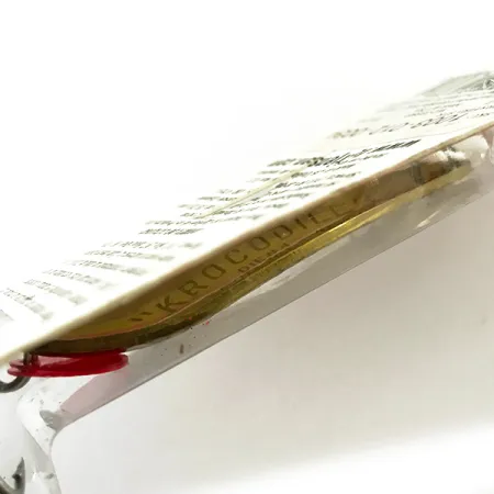 Luhr Jensen Krocodile Die #4 UV Lusikka, Messinki/UV Punainen, 14g, #6228