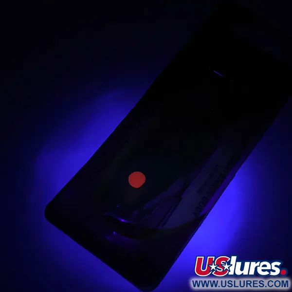 Luhr Jensen Les Davis Hotrod Lusikka, Nickel/Red Dot UV, 14g, #6229