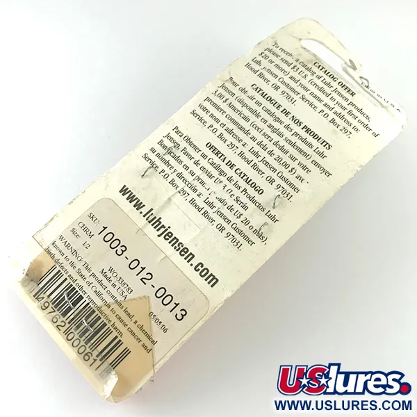 Luhr Jensen Krocodile Die #4 Lusikka, Nikkeli, 14g, Pitkäheitto, #6230