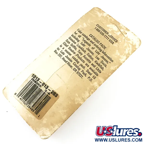 Luhr Jensen Krocodile Stubby Lusikka, Trout UV Glow, 11.3g, #6231