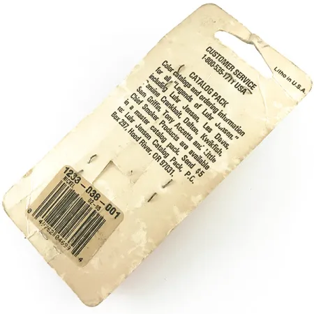 Luhr Jensen Pro Wobbler Lusikka, Kulta, 11g, Vintage OVP, #6232