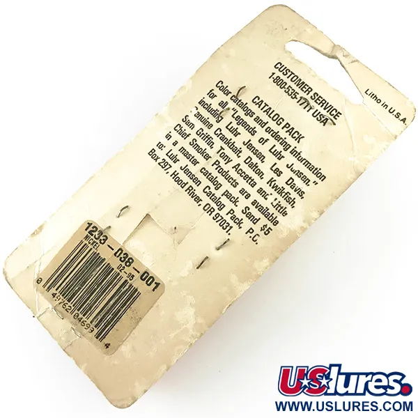 Luhr Jensen Pro Wobbler Lusikka, Kulta, 11g, Vintage OVP, #6232