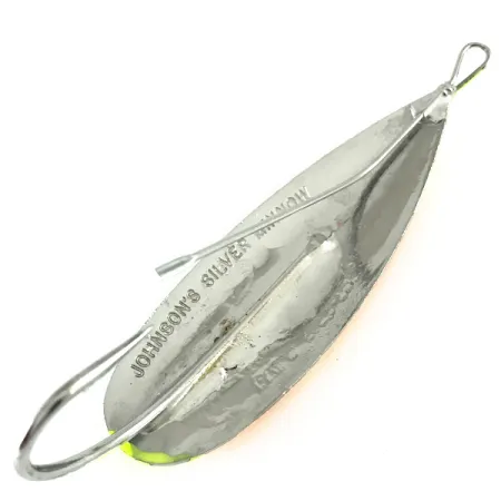 Johnson Silver Minnow UV Lusikka, Oranssi/Vihreä, 21g, UV, #6237