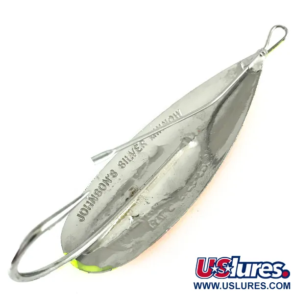 Johnson Silver Minnow UV Lusikka, Oranssi/Vihreä, 21g, UV, #6237