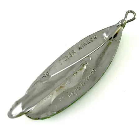 Johnson Silver Minnow Lusikka, Oranssi/Vihreä/Nikkeli, 6g, Ruohosuojattu, #6238